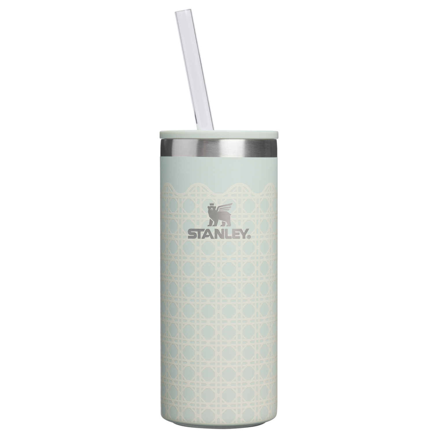 Premium All-Weather The Everyday Slim Can Cooler Cup D350R - Compact All-Weather Soft-Sided Cooler Backpack - Mist Rattan