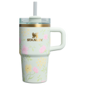 Large Capacity The Easter Quencher H2.0  Flowstate Tumbler D259S - Double-Wall Vacuum Insulated Travel Tumbler with Straw - Spring Blossoms
