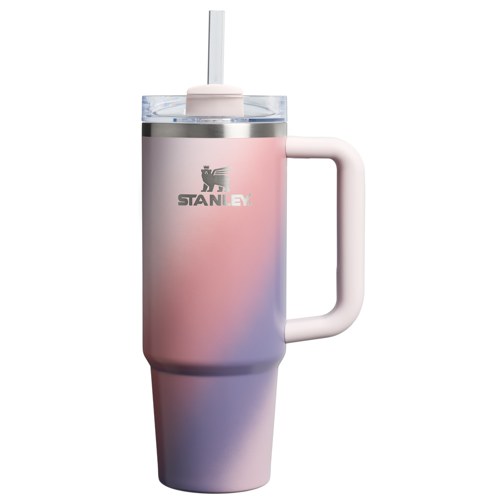 Car-Cup Friendly The Quencher H2.0 Flowstate Tumbler D051L - Premium Stainless Steel Straw Cup for All-Day Hydration - Dawn Spiral