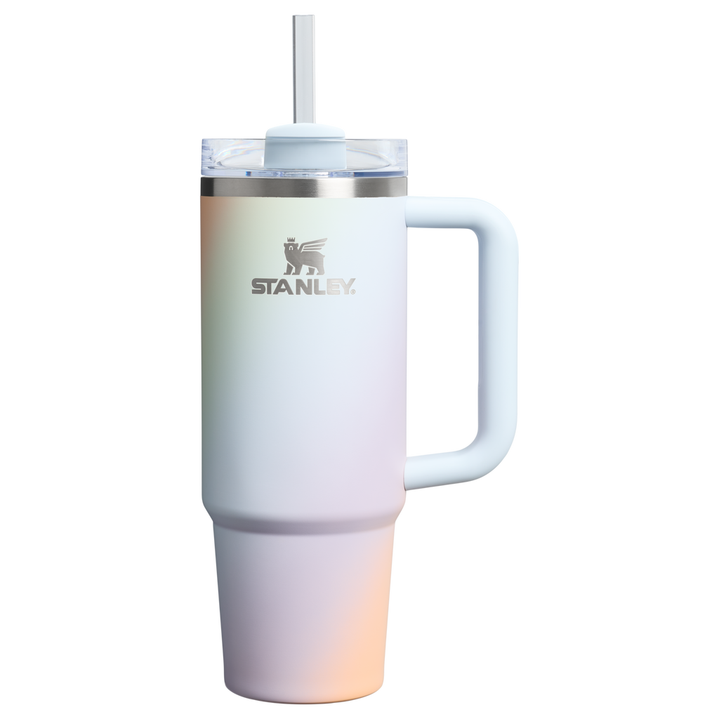 Car-Cup Friendly The Quencher H2.0 Flowstate Tumbler D051L - Premium Stainless Steel Straw Cup for All-Day Hydration - Sunrise Spiral