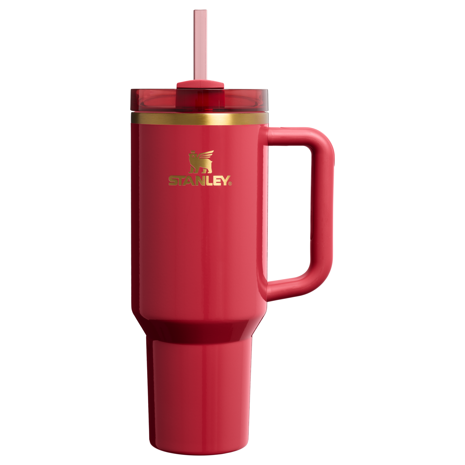 Car-Cup Friendly The Cheers & Cheer Quencher H2.0 Flowstate Tumbler D188Q - Premium Stainless Steel Straw Cup for All-Day Hydration - Holly Berry Gloss