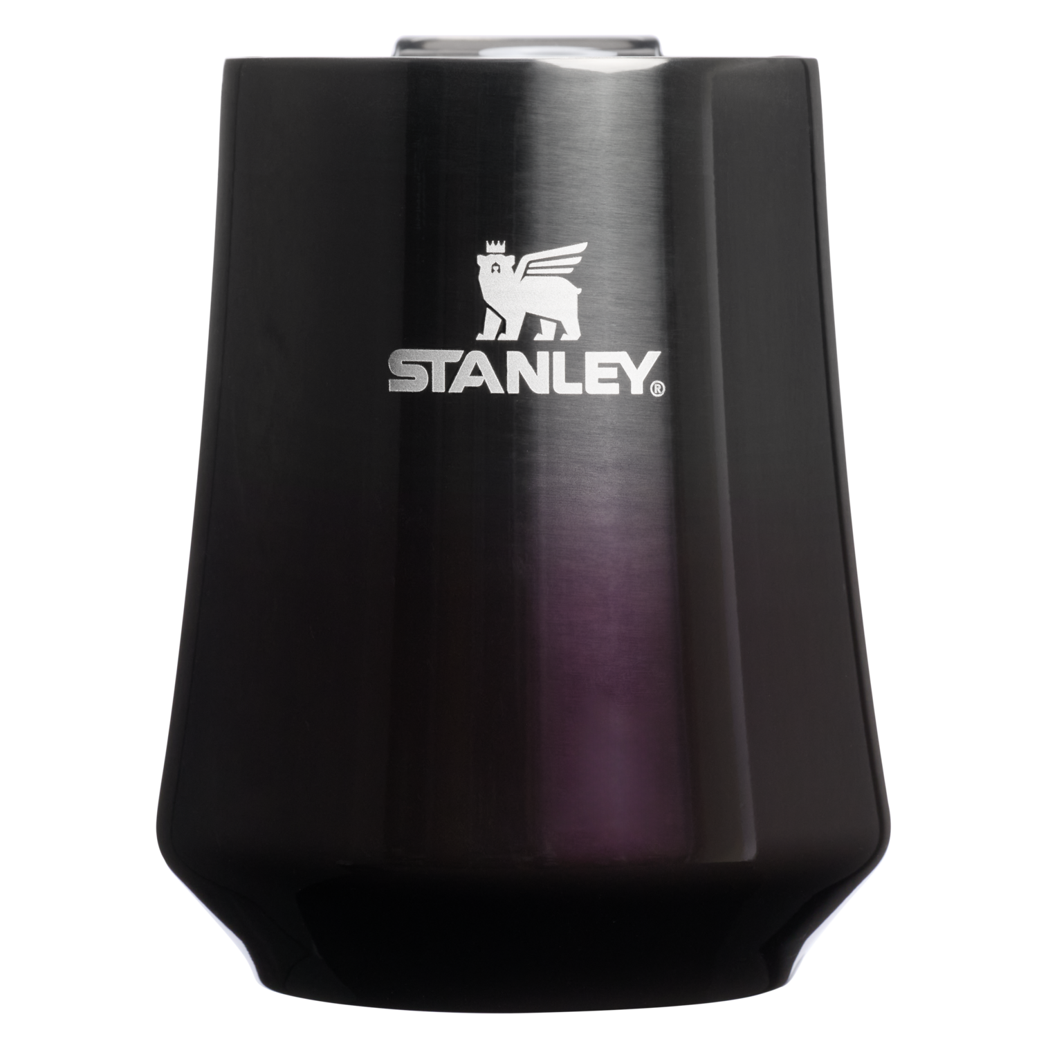 Premium Matte The Halloween Reserve Wine Tumbler D161M - Shatterproof Flavor-Preserving Cocktail Tumbler with Lid - Purple Night Shine