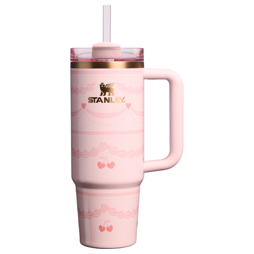 Car-Cup Friendly The Valentine’s Day Quencher H2.0 Flowstate Tumbler D232U - Double-Wall Vacuum Insulated Travel Tumbler with Straw - Pink Velvet Cake
