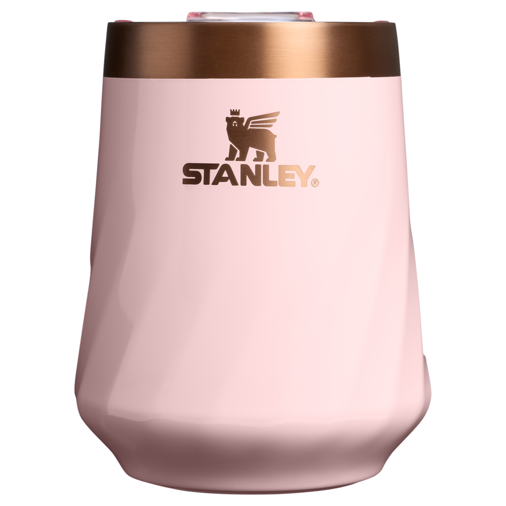 Premium Matte The Valentine’s Day Textured Reserve Wine Tumbler D233K - Shatterproof Flavor-Preserving Cocktail Tumbler with Lid - Pink Velvet Gloss