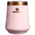 Premium Matte The Valentine’s Day Textured Reserve Wine Tumbler D233K - Shatterproof Flavor-Preserving Cocktail Tumbler with Lid - Pink Velvet Gloss