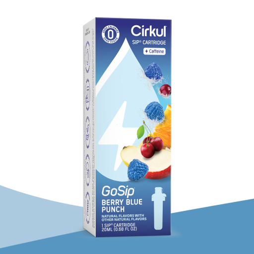 Natural Fruit Flavored GoSip Berry Blue Punch YSFQ - Sugar-Free Fruit Flavor Cartridge Refill - Default Title