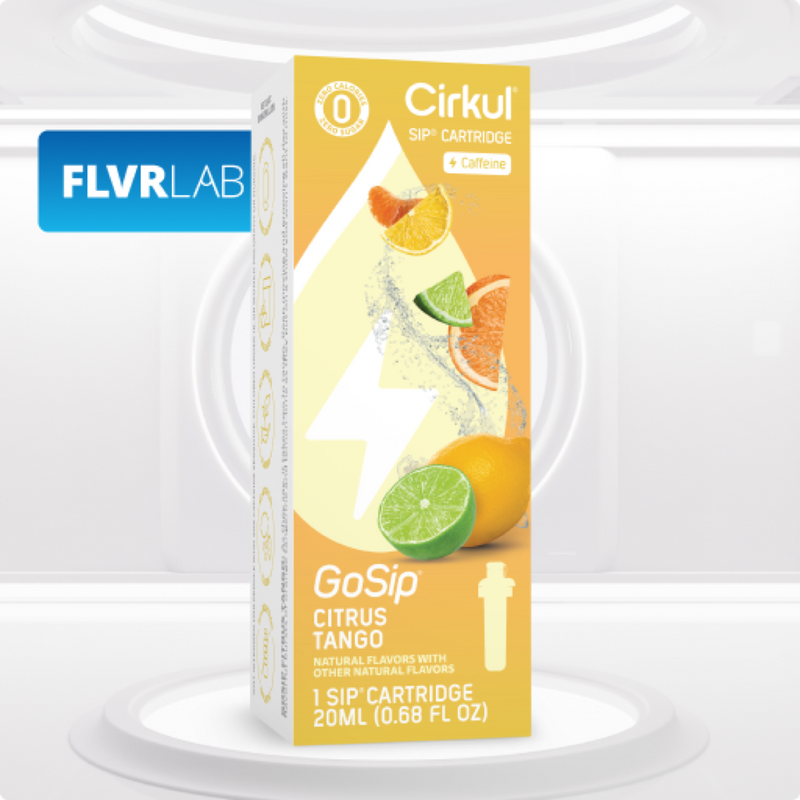 Vitamin-Infused GoSip Citrus Tango NOZA - Sugar-Free Fruit Flavor Cartridge Refill - Default Title