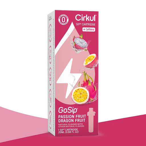 Vitamin-Infused GoSip Passion Fruit Dragon Fruit CWFH - Sugar-Free Fruit Flavor Cartridge Refill - Default Title
