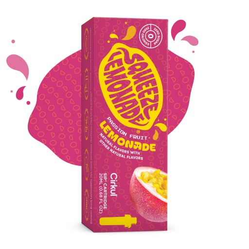 Vitamin-Infused Squeeze Passion Fruit Lemonade 2Z80 - Vitamin-Infused Natural Refreshing Flavor Core - Default Title